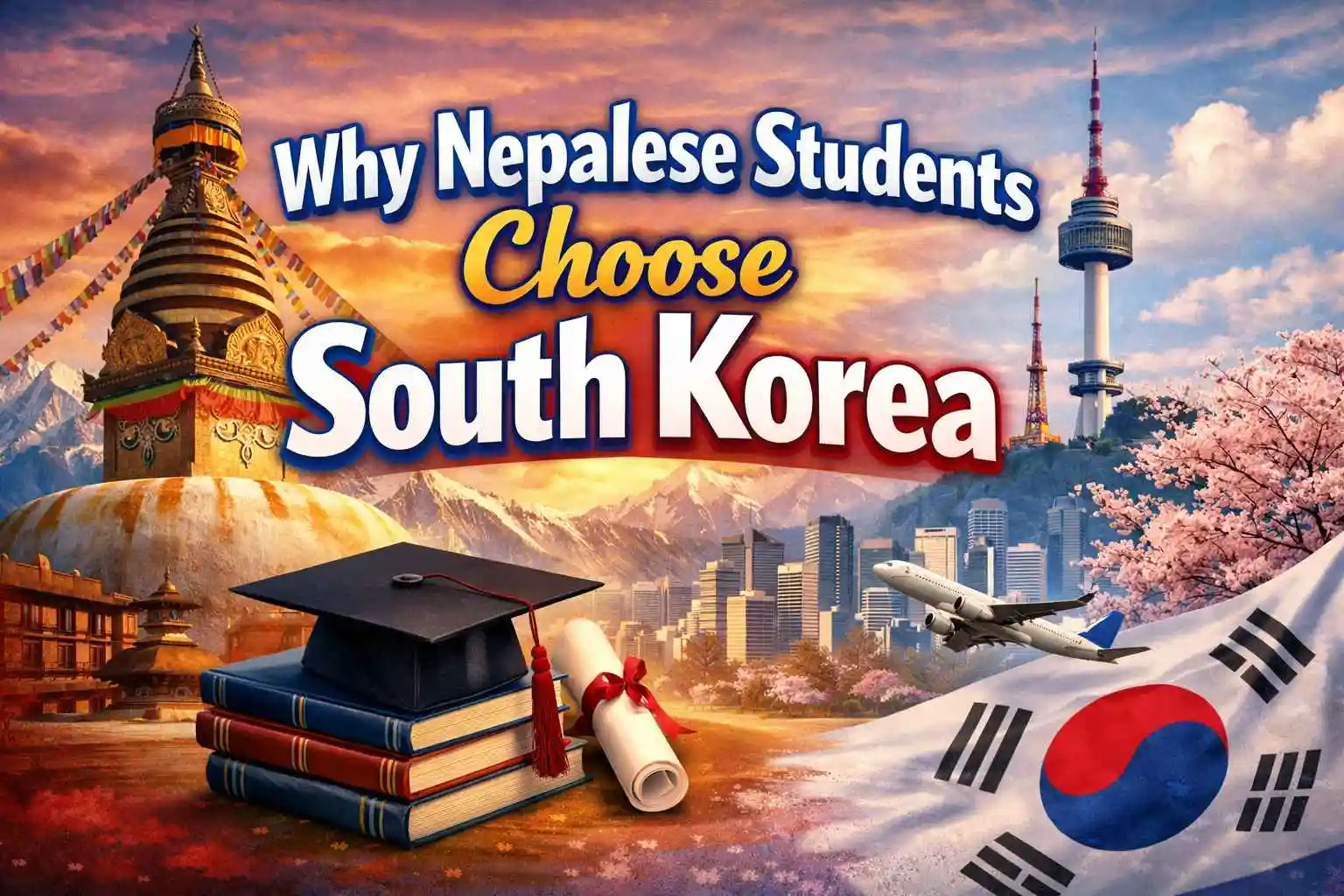 Why Nepalese students choose South Korea