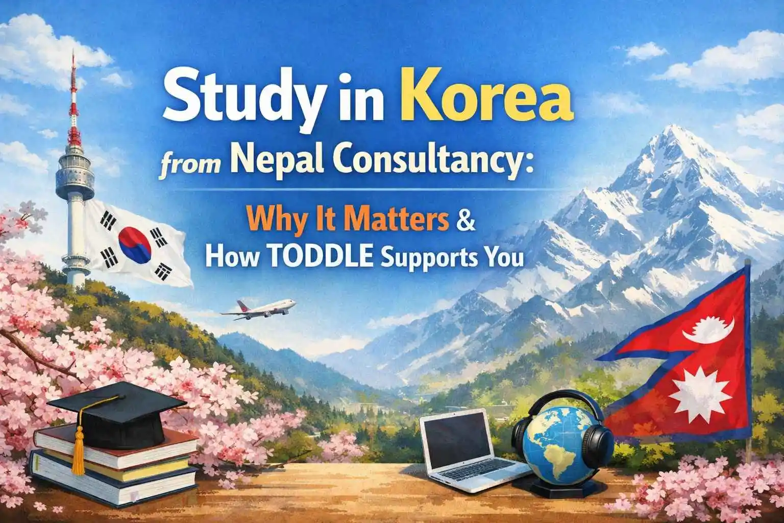 Study in Korea from Nepal Consultancy: Why It Matters & How TODDLE Supports You