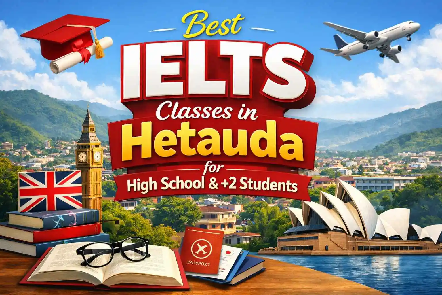 Best IELTS Classes in Hetauda for High School & +2 Students